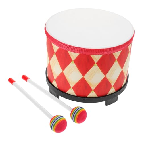 BESPORTBLE Handtrommel mit Schlägel Traditionelles Chinesisches Percussion Instrument für Kleinkinder für Musikunterricht und Kreative Spielzeiten Attraktives Rotes Gitterdesign BESPORTBLE Handtrommel mit Schlägel Traditionelles Chinesisches Percussion Instrument für Kleinkinder für Musikunterricht und Kreative Spielzeiten Attraktives Rotes Gitterdesign von BESPORTBLE