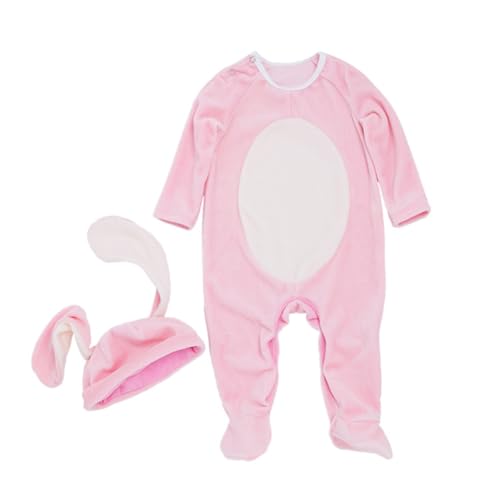 BESPORTBLE Hasenohr Kostümset Für Einteiliges Langarm Outfit Mit Hasenohrmütze S Für Monate Ideales Kostüm Für Besondere Anlässe Oder Ostern BESPORTBLE Hasenohr Kostümset Für Einteiliges Langarm Outfit Mit Hasenohrmütze S Für Monate Ideales Kostüm Für Besondere Anlässe Oder Ostern von BESPORTBLE
