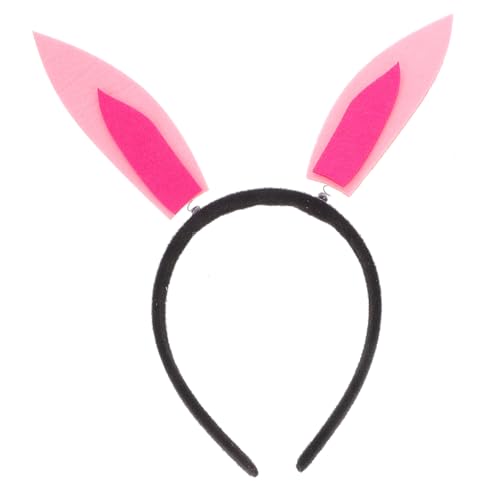 BESPORTBLE Hasenohren Haarreif Ostern Bunny Ear Haarband mit Verspieltem Design für Karneval Party Kostüm Erwachsene und Charmantes Haarschmuck Accessoire von BESPORTBLE