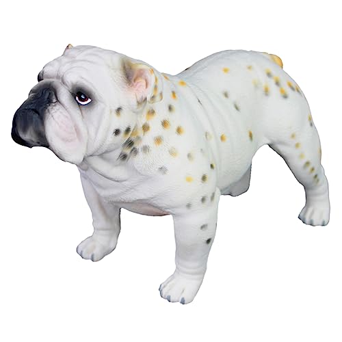 BESPORTBLE Haustier Bulldogge Figur Realistisches Tiermodell Für Kuchenverzierung Und Dekoration Handgefertigtes Für Hausdekoration Und Geschenkidee BESPORTBLE Haustier Bulldogge Figur Realistisches Tiermodell Für Kuchenverzierung Und Dekoration Handgefertigtes Für Hausdekoration Und Geschenkidee von BESPORTBLE