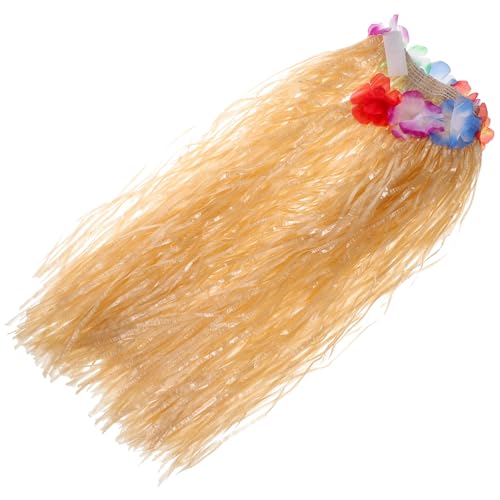 BESPORTBLE Hawaiianischer Rock Für Partys Lange Einlagige Tanzgrasskirt Für Sommerfeiern Luau Dekoration Für Performance Events Traditionellem Stroh Farbton BESPORTBLE Hawaiianischer Rock Für Partys Lange Einlagige Tanzgrasskirt Für Sommerfeiern Luau Dekoration Für Performance Events Traditionellem Stroh Farbton von BESPORTBLE