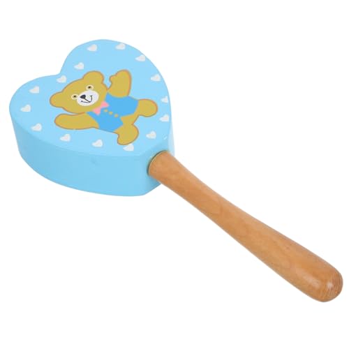 BESPORTBLE Herzförmige Maracas für Sandhammer Musikinstrument aus Holz Rassel Fördert Auditive und Koordination Geeignet für Kleinkinder und Musikspielstundenherzform Hellblau BESPORTBLE Herzförmige Maracas für Sandhammer Musikinstrument aus Holz Rassel Fördert Auditive und Koordination Geeignet für Kleinkinder und Musikspielstundenherzform Hellblau von BESPORTBLE