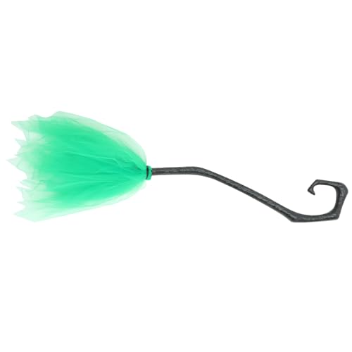 BESPORTBLE Hexenbesen Halloween Kostüm Prop Dekorativer Besen für Cosplay Partys Magischer Besen für Festivals und Aktivitäten Realistische Halloween Deko Vielseitiger Party Accessoire für von BESPORTBLE