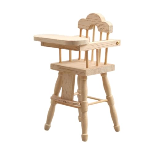 BESPORTBLE Hochstuhl Dekoration Für Miniaturmöbel Und Puppenhaus Zubehör Kreative Spielszene Und Kinderrestaurant BESPORTBLE Hochstuhl Dekoration Für Miniaturmöbel Und Puppenhaus Zubehör Kreative Spielszene Und Kinderrestaurant von BESPORTBLE