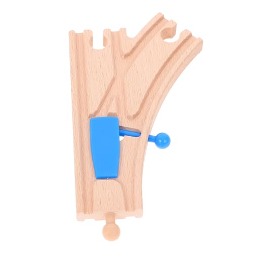 BESPORTBLE Hölzerne Eisenbahnstrecke Für DIY Bahnstrecken Blauer Weichenabschnitt Kompatibel Mit Holzspielzeug Zugstrecken Für Kreative Kinderspiele BESPORTBLE Hölzerne Eisenbahnstrecke Für DIY Bahnstrecken Blauer Weichenabschnitt Kompatibel Mit Holzspielzeug Zugstrecken Für Kreative Kinderspiele von BESPORTBLE