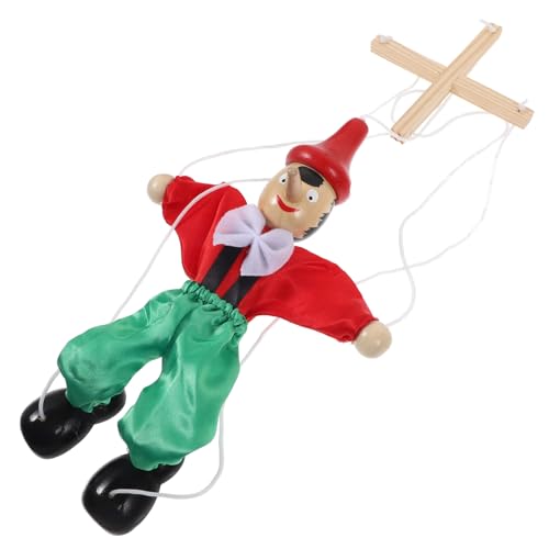 BESPORTBLE Hölzerne Marionette Zugschnurpuppe Lustiges DIY Für Handgefertigte Marionettenfigur Für Kinderpartys Und Kreative Aktivitäten Zufällige Farbwahl BESPORTBLE Hölzerne Marionette Zugschnurpuppe Lustiges DIY Für Handgefertigte Marionettenfigur Für Kinderpartys Und Kreative Aktivitäten Zufällige Farbwahl von BESPORTBLE