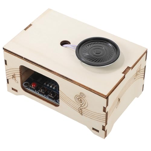 BESPORTBLE Hölzernes Phonographen Modell DIY Sound Recorder Tragbarer Holzschallrekorder mit Musikbox Funktion Interaktivem Bastelerlebnis und Vielseitiger Aufnahmefähigkeit BESPORTBLE Hölzernes Phonographen Modell DIY Sound Recorder Tragbarer Holzschallrekorder mit Musikbox Funktion Interaktivem Bastelerlebnis und Vielseitiger Aufnahmefähigkeit von BESPORTBLE