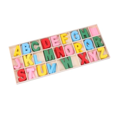 BESPORTBLE Holz Alphabet Lernspielzeug Tragbare Handbemalte Buchstaben aus Premium Holz Pädagogisches Montessori für Ab Jahren Fördert Kreativität Erinnerung und Sprachentwicklung BESPORTBLE Holz Alphabet Lernspielzeug Tragbare Handbemalte Buchstaben aus Premium Holz Pädagogisches Montessori für Ab Jahren Fördert Kreativität Erinnerung und Sprachentwicklung von BESPORTBLE
