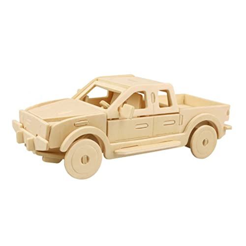 BESPORTBLE Holz Autopuzzle Modell Simulationsauto Bausatz Für Pädagogisches Kreativität Und Geschenkidee Für Jungen von BESPORTBLE