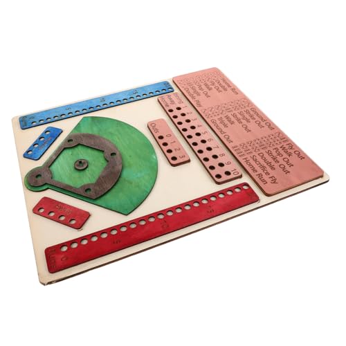 BESPORTBLE Holz Baseball Brettspiel Tischspiel Tragbar und Robust für Familienfeiern Schule und Outdoor Interaktives Partyspiel mit Spannendem Wettkampfdesign Vielseitiges Desktop Spielbrett BESPORTBLE Holz Baseball Brettspiel Tischspiel Tragbar und Robust für Familienfeiern Schule und Outdoor Interaktives Partyspiel mit Spannendem Wettkampfdesign Vielseitiges Desktop Spielbrett von BESPORTBLE