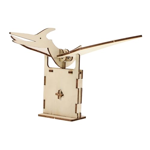 BESPORTBLE Holz Dinosaurier Puzzle Bastelset für DIY Kreativität und Mechanik für Jungen und Mädchen Einfache Montage und Lehrreiche Aktivitäten von BESPORTBLE