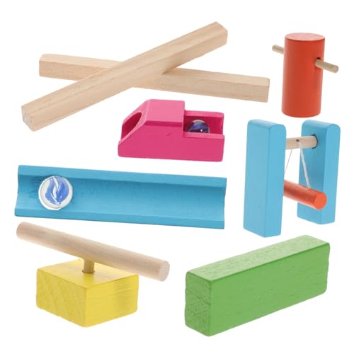 BESPORTBLE Holz Domino Spielset Lernspielzeug Ab Jahren Glatte Oberfläche Pädagogisches Steckspiel für Eltern Junge Mädchen Spaß und Kreative Entwicklung von BESPORTBLE