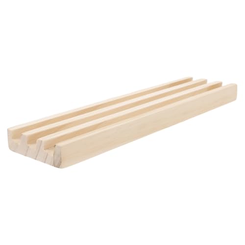 BESPORTBLE Holz Domino Tablett mit Rutschfester Unterlage Multifunktionale Dominoständer für Tischspiele Handgefertigt aus Hochwertigem Holz für Kreative Spiele und Bastelprojekte BESPORTBLE Holz Domino Tablett mit Rutschfester Unterlage Multifunktionale Dominoständer für Tischspiele Handgefertigt aus Hochwertigem Holz für Kreative Spiele und Bastelprojekte von BESPORTBLE