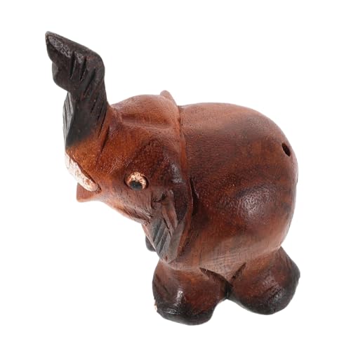 BESPORTBLE Holz Elefant Blasinstrument mit Realistischem Elefantengeräusch Robustes Holzmaterial Interaktives Musikinstrument Pädagogisches für Musikalische von BESPORTBLE