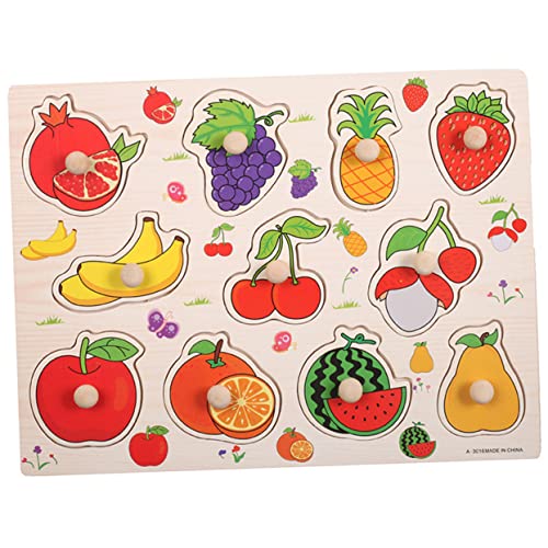 BESPORTBLE Holz Früchte Puzzle Für Kleinkinder Vorschulspielzeug Zur Frühen Bildung Langlebig Und Sicher Für Fördert Praktische Fähigkeiten Und Eltern Junge Mädchen Beziehung BESPORTBLE Holz Früchte Puzzle Für Kleinkinder Vorschulspielzeug Zur Frühen Bildung Langlebig Und Sicher Für Fördert Praktische Fähigkeiten Und Eltern Junge Mädchen Beziehung von BESPORTBLE