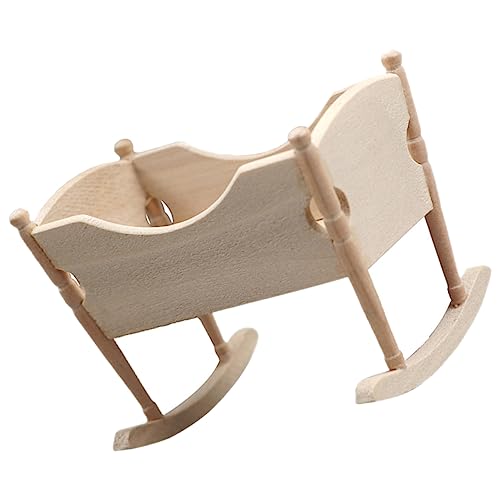 BESPORTBLE Holz Für Puppenhaus Schlafbett Für Babypuppen Dekoratives Möbelstück Für Kinderzimmer Für Kreative Spielwelten Und Puppenmöbel BESPORTBLE Holz Für Puppenhaus Schlafbett Für Babypuppen Dekoratives Möbelstück Für Kinderzimmer Für Kreative Spielwelten Und Puppenmöbel von BESPORTBLE