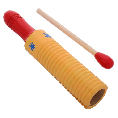 BESPORTBLE Holz Guiro Instrument für Pädagogisches Musikspielzeug mit Rhythmusblock und Stock für Vorschule Hilfsmittel Frühkindlichen Entwicklung Orange Rote Farbe Langlebiges Material BESPORTBLE Holz Guiro Instrument für Pädagogisches Musikspielzeug mit Rhythmusblock und Stock für Vorschule Hilfsmittel Frühkindlichen Entwicklung Orange Rote Farbe Langlebiges Material von BESPORTBLE