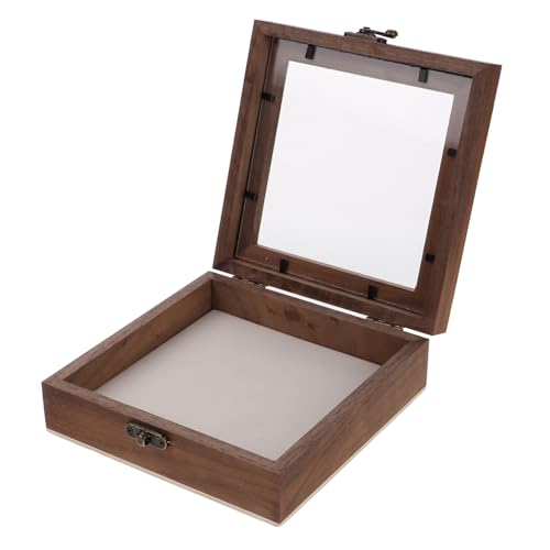 BESPORTBLE Holz-Insekten-Vitrine Mit Transparenter Oberseite – Elegante Sammelbox Zur Konservierung Und Präsentation Von Insekten Ideal Für Naturfreunde Und Sammler 30x20x10 Cm von BESPORTBLE