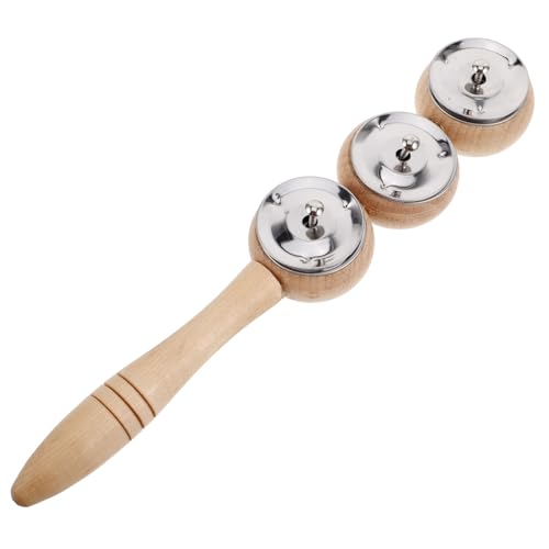 BESPORTBLE Holz Jingle Handglocken Teiliges Schlittenglocken Shaker Kindermusikinstrument für Musikunterricht Familienaktivitäten und Kindergarten Weihnachten BESPORTBLE Holz Jingle Handglocken Teiliges Schlittenglocken Shaker Kindermusikinstrument für Musikunterricht Familienaktivitäten und Kindergarten Weihnachten von BESPORTBLE