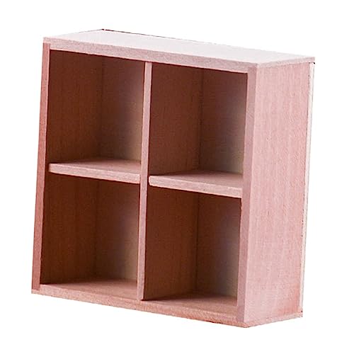BESPORTBLE Holz Kabinettsverzierung Mini Hausschrank Puppenhausmöbel Requisiten Dekorativer Aufbewahrungsschrank Mit Vier Fächern BESPORTBLE Holz Kabinettsverzierung Mini Hausschrank Puppenhausmöbel Requisiten Dekorativer Aufbewahrungsschrank Mit Vier Fächern von BESPORTBLE