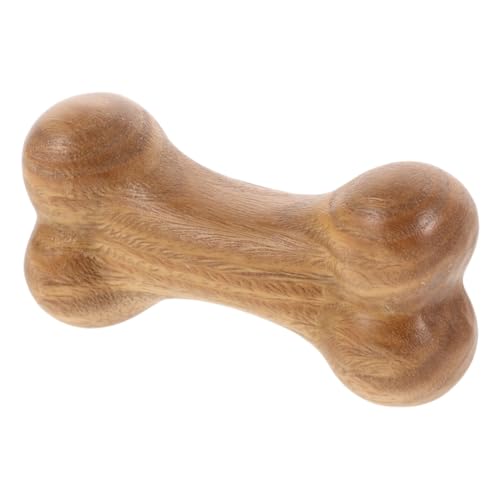 BESPORTBLE Holz Knochenfigur Handgefertigte Knochenförmige Holzkunst Für Heimdekoration Und Sammlerstücke Dekoartikel Form Eines Kleinen Knochens Aus Hochwertigem Holz von BESPORTBLE