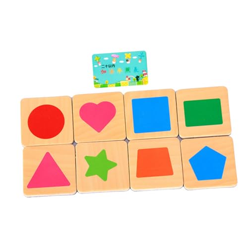 BESPORTBLE Holz Mathematik Rechenstäbchen Teilig Lernspielzeug für Vorschule Grundschule mit Alphabet Blöcken Geometrischen Formen Rechenzeichen und Formelblatt Pädagogisch Sicher und BESPORTBLE Holz Mathematik Rechenstäbchen Teilig Lernspielzeug für Vorschule Grundschule mit Alphabet Blöcken Geometrischen Formen Rechenzeichen und Formelblatt Pädagogisch Sicher und von BESPORTBLE