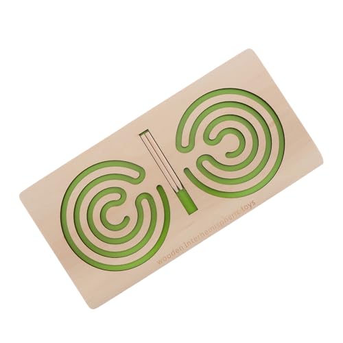 BESPORTBLE Holz Maze Puzzle für Hand Auge Koordination Motorische Fähigkeiten Kognitive Entwicklung Frühe Lernhilfe Grünes Design BESPORTBLE Holz Maze Puzzle für Hand Auge Koordination Motorische Fähigkeiten Kognitive Entwicklung Frühe Lernhilfe Grünes Design von BESPORTBLE