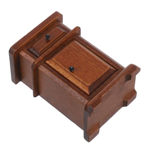 BESPORTBLE Holz Nachttisch für Puppenhaus Schlafzimmerdekor Kleiner Nachtschrank als Seitenkommode Vielseitiger Beistelltisch aus Massivem Holz für Puppenhaus Raumdekoration BESPORTBLE Holz Nachttisch für Puppenhaus Schlafzimmerdekor Kleiner Nachtschrank als Seitenkommode Vielseitiger Beistelltisch aus Massivem Holz für Puppenhaus Raumdekoration von BESPORTBLE