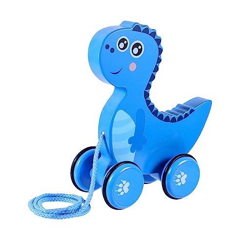 BESPORTBLE Holz Nachziehtier Dinosaurier Pull Along Toy für Kleinkinder Fördert Laufen Motorik Langlebig und Sicher für Junge Mädchen Ab Monaten BESPORTBLE Holz Nachziehtier Dinosaurier Pull Along Toy für Kleinkinder Fördert Laufen Motorik Langlebig und Sicher für Junge Mädchen Ab Monaten von BESPORTBLE