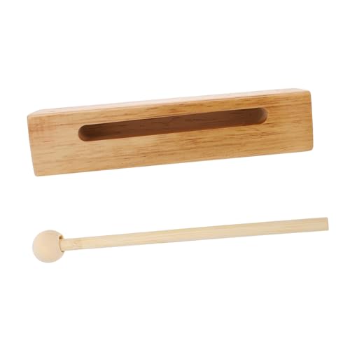 BESPORTBLE Holz Percussion Instrument Musik Rhythmusblock Pädagogisch Sicher Poliert Einfacher Handheld Klangblock für Frühe Musikalische BESPORTBLE Holz Percussion Instrument Musik Rhythmusblock Pädagogisch Sicher Poliert Einfacher Handheld Klangblock für Frühe Musikalische von BESPORTBLE