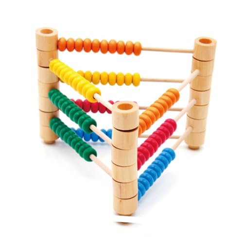 BESPORTBLE Holz Rechenrahmen Lernspielzeug Abnehmbar Bunt Langlebig für Schüler Frühe Mathe Bildung Pädagogisches von BESPORTBLE
