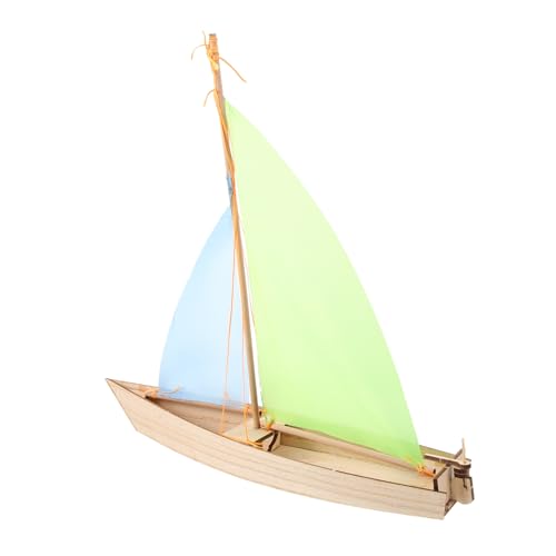 BESPORTBLE Holz Segelboot Bausatz für DIY Handcraft Puzzle Fördert Motorische Fähigkeiten und Hand Augen Koordination Einfach zu Montieren ohne Kleber Kreatives für Kleine BESPORTBLE Holz Segelboot Bausatz für DIY Handcraft Puzzle Fördert Motorische Fähigkeiten und Hand Augen Koordination Einfach zu Montieren ohne Kleber Kreatives für Kleine von BESPORTBLE