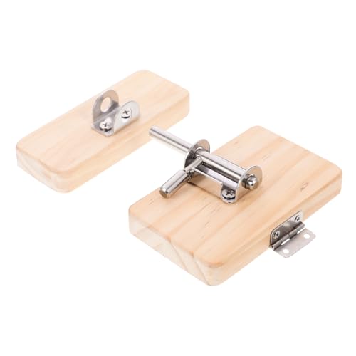 BESPORTBLE Holz Sensorisches Lernspielzeug Türschloss Steckspiel DIY Busy Board Zubehör Frühpädagogisches Holzspielzeug Fördert Feinmotorik und Problemlösung von BESPORTBLE