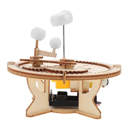 BESPORTBLE Holz Solar System Modellbausatz DIY mit Präziser Orbit Simulation Pädagogisches Weltraum Puzzle für Erwachsene Robustes Lernset für Wissenschaft und Planetenverständnis von BESPORTBLE
