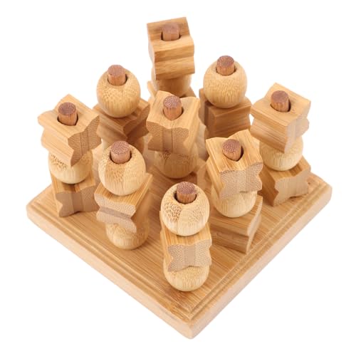 BESPORTBLE Holz Spiel Umweltfreundliches Familienspiel aus Hochwertigem Holz Einfach zu Lernen Fördert und Eltern Beziehung Langlebiges Brettspiel für Erwachsene BESPORTBLE Holz Spiel Umweltfreundliches Familienspiel aus Hochwertigem Holz Einfach zu Lernen Fördert und Eltern Beziehung Langlebiges Brettspiel für Erwachsene von BESPORTBLE
