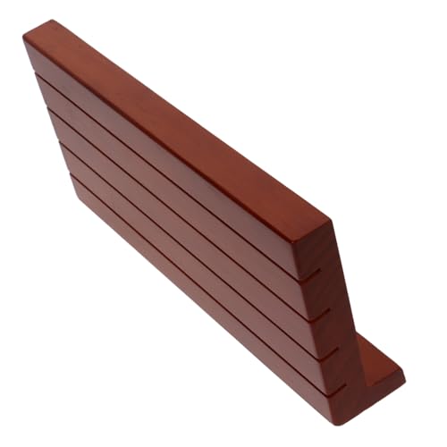 BESPORTBLE Holz Spielkartenständer Stabiler Kartenhalter Für Poker Und Romme Spielkarten Für Spieler Eleganter Und Funktionaler Spielkartenbasen Zur Präsentation von BESPORTBLE