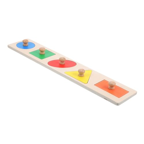 BESPORTBLE Holz Steckpuzzle für Kleinkinder Montessori Lernspielzeug mit Geometrischen Formen Fördert Feinmotorik Hand Auge Koordination und Farberkennung Geeignet für Ab Jahr BESPORTBLE Holz Steckpuzzle für Kleinkinder Montessori Lernspielzeug mit Geometrischen Formen Fördert Feinmotorik Hand Auge Koordination und Farberkennung Geeignet für Ab Jahr von BESPORTBLE
