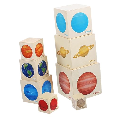 BESPORTBLE Holz Steckspiel Set für Kreative Lernspielzeuge aus Naturholz Pädagogisches Planeten Entwicklungsset und Feinmotorik Geschenkidee für Kleinkinder und Vorschulkinder BESPORTBLE Holz Steckspiel Set für Kreative Lernspielzeuge aus Naturholz Pädagogisches Planeten Entwicklungsset und Feinmotorik Geschenkidee für Kleinkinder und Vorschulkinder von BESPORTBLE