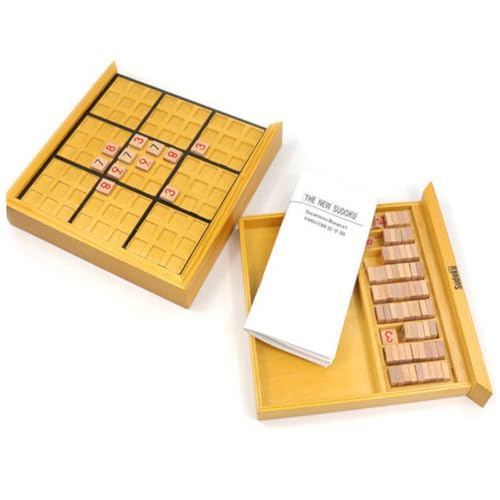 BESPORTBLE Holz Sudoku Puzzle für Erwachsene Intelligentes Brettspiel Kreativität und Vorstellungskraft und Familien Langlebig BESPORTBLE Holz Sudoku Puzzle für Erwachsene Intelligentes Brettspiel Kreativität und Vorstellungskraft und Familien Langlebig von BESPORTBLE