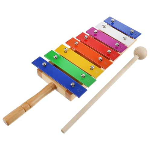 BESPORTBLE Holz Xylophon für Töniges Buntes Percussion Musikinstrument mit Aluminiumplatten Montessori Lernspielzeug Farb und Musikverständnis BESPORTBLE Holz Xylophon für Töniges Buntes Percussion Musikinstrument mit Aluminiumplatten Montessori Lernspielzeug Farb und Musikverständnis von BESPORTBLE