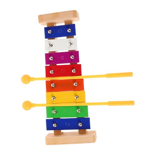 BESPORTBLE Holz Xylophon mit Musikinstrument für Kleinkinder Kognitiven Entwicklung für Junge Mädchen und Jungen Geeignet für Musikalische und Kreatives von BESPORTBLE