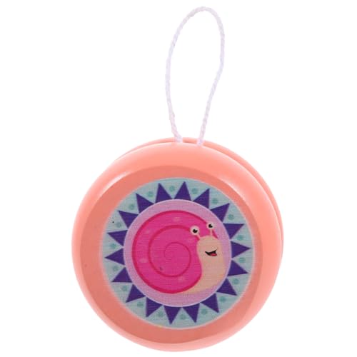 BESPORTBLE Holz Yo Yo Ball mit Robustem Material und Kindgerechtem Design Fördert Hand Auge Koordination und Fingerfertigkeit Kompakt und Langlebig für Jungen und Mädchen von BESPORTBLE