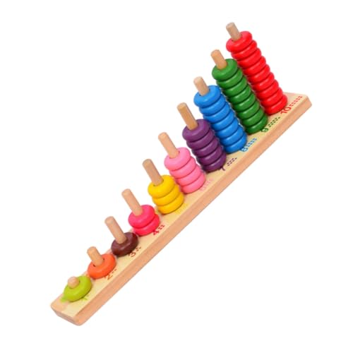 BESPORTBLE Holz bausteine Rechenspielzeug für Großes Pädagogisches Zählspielzeug Montessori Lernspiel Fördert Mathematische Fähigkeiten Motorische Entwicklung Eltern Junge Mädchen von BESPORTBLE