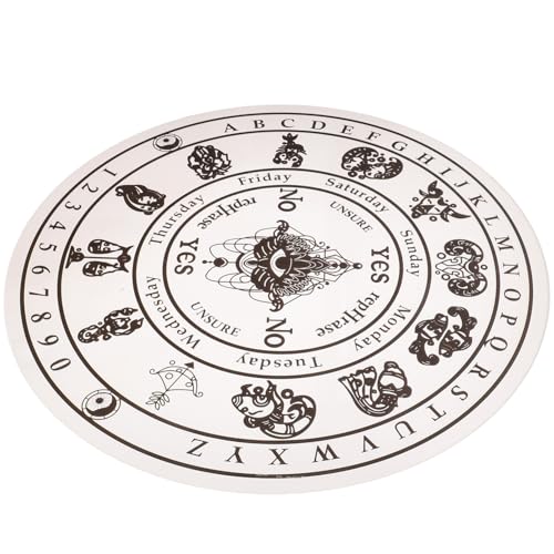BESPORTBLE Holz divinationsbrett mit Geschnitztem Muster Dekoratives Antwortbrett aus Hochwertigem Holz Leichtes Tragbares Wahrsagezubehör und Meditation Einzigartiges BESPORTBLE Holz divinationsbrett mit Geschnitztem Muster Dekoratives Antwortbrett aus Hochwertigem Holz Leichtes Tragbares Wahrsagezubehör und Meditation Einzigartiges von BESPORTBLE