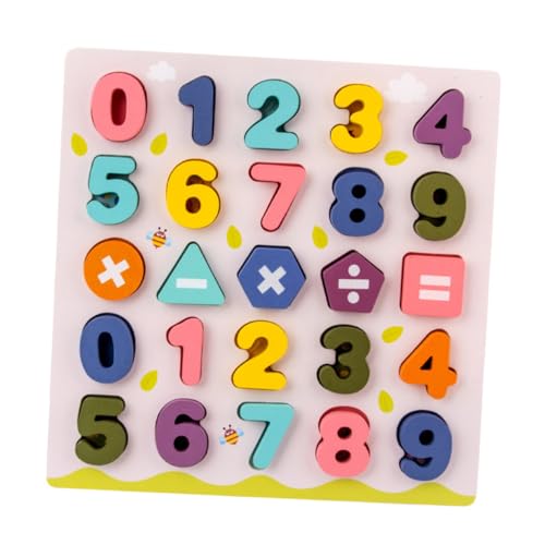 BESPORTBLE Holzbauklötze Buntes Kognitives Lernspielzeug zur Hand Augen Koordination Sicheres Montessori für Jungen und Mädchen Ab Jahren Pädagogisches Stapelspielzeug aus Premium von BESPORTBLE