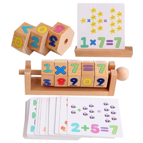 BESPORTBLE Holzbaustein Puzzle für Numerisches Lernspielzeug Kognitives Würfelspiel Kreatives Montessori Holzspiel Fördert Vorstellungskraft und Feinmotorik Pädagogisches Zahlenspielzeug BESPORTBLE Holzbaustein Puzzle für Numerisches Lernspielzeug Kognitives Würfelspiel Kreatives Montessori Holzspiel Fördert Vorstellungskraft und Feinmotorik Pädagogisches Zahlenspielzeug von BESPORTBLE