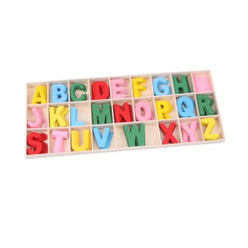 BESPORTBLE Holzbuchstaben Lernspielzeug Alphabet aus Glattem Hochwertigem Holz für Vorschule Kindergarten Tragbares Kreatives DIY Bastelspielzeug zur Buchstaben Rechtschreibförderung BESPORTBLE Holzbuchstaben Lernspielzeug Alphabet aus Glattem Hochwertigem Holz für Vorschule Kindergarten Tragbares Kreatives DIY Bastelspielzeug zur Buchstaben Rechtschreibförderung von BESPORTBLE