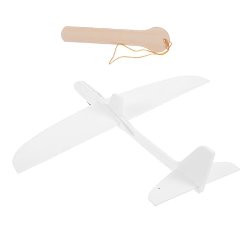 BESPORTBLE Holzflugzeug Bausatz Segelflugzeug Stabil Einfach Sicheres Holzspielzeug Für Schulprojekte Kunsthandwerk Kreatives DIY Lernspielzeug von BESPORTBLE