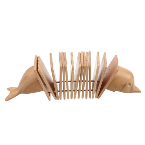 BESPORTBLE Holzklapper Delfinform Kindermusikinstrument aus Kindersicherem Holz Vielseitiger Klang für Rhythmuslernen Geeignet für Vorschule Kindergarten und Interaktives Familienspiel BESPORTBLE Holzklapper Delfinform Kindermusikinstrument aus Kindersicherem Holz Vielseitiger Klang für Rhythmuslernen Geeignet für Vorschule Kindergarten und Interaktives Familienspiel von BESPORTBLE