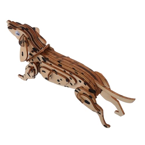 BESPORTBLE Holzpuzzle Dalmatiner DIY Tiermodell für Erwachsene Interaktives Lernspielzeug aus Robustem Holz Dekorativ Fördert Kreative Problemlösungsfähigkeiten für Home Decor und BESPORTBLE Holzpuzzle Dalmatiner DIY Tiermodell für Erwachsene Interaktives Lernspielzeug aus Robustem Holz Dekorativ Fördert Kreative Problemlösungsfähigkeiten für Home Decor und von BESPORTBLE